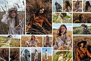 100 Models in the field, a Beauty & Fashion Photo by Handmadefont (Thumbnail 10 of 13)