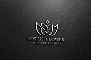 Lotus Flower Logo Template, a Branding & Logo Template by GladicMonster (Thumbnail 4 of 12)