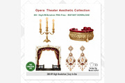 Watercolor Opera Theater Bundle, a Person Illustration by Tanya Kart (Thumbnail 3 of 13)