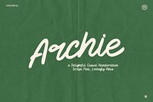 Archie Script Font