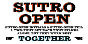 Sutro, a Slab Serif Font by Parkinson Type Design (Thumbnail 3 of 4)