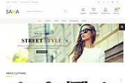 Saha WordPress Theme, a WordPress Template by Theme Junkie (Thumbnail 1 of 4)