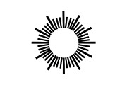 Sunburst Rays Vector Bundle Bundle, an Illustration by yasushie (Thumbnail 29 of 31)