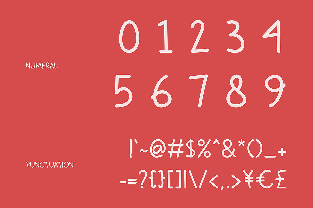 Naraa - Handwritten Font, a Handwritten Font by Mirachma Project (Photo 3 of 7)