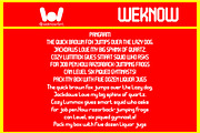 Video Games font, a Font by weknow (Thumbnail 6 of 8)