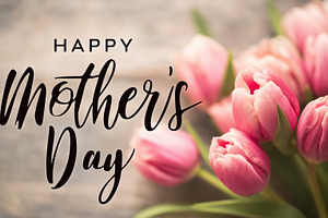 Elegant Mother’s Day greeting card, a Holiday Photo by MistyDay