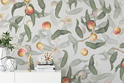 Vintage Peach Botanical Graphics #02, an Object Illustration by Olga Begak Art & Design (Thumbnail 4 of 8)