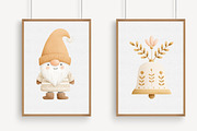 Cute Boho Christmas Clipart, an Illustration by Libby Wishes (Thumbnail 2 of 7)