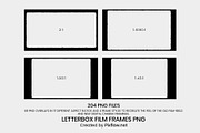Letterbox Film Frames PNG, an Object Graphic by Pixflow (Thumbnail 9 of 10)