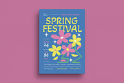 Spring Festival Event Flyer, a Flyer Template by Guuver (Thumbnail 1 of 3)