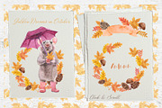 Mini Rats Watercolor Collection, an Illustration by Cat In Colour (Thumbnail 5 of 10)