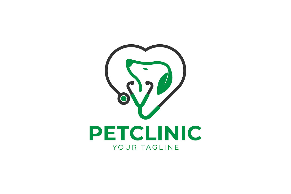 pet clinic and veterinary logo, a Branding & Logo Template by bilalanwal