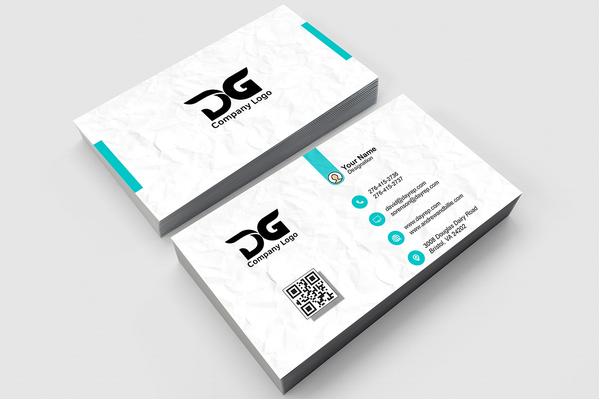Executive Business Card PSD Template preview 4