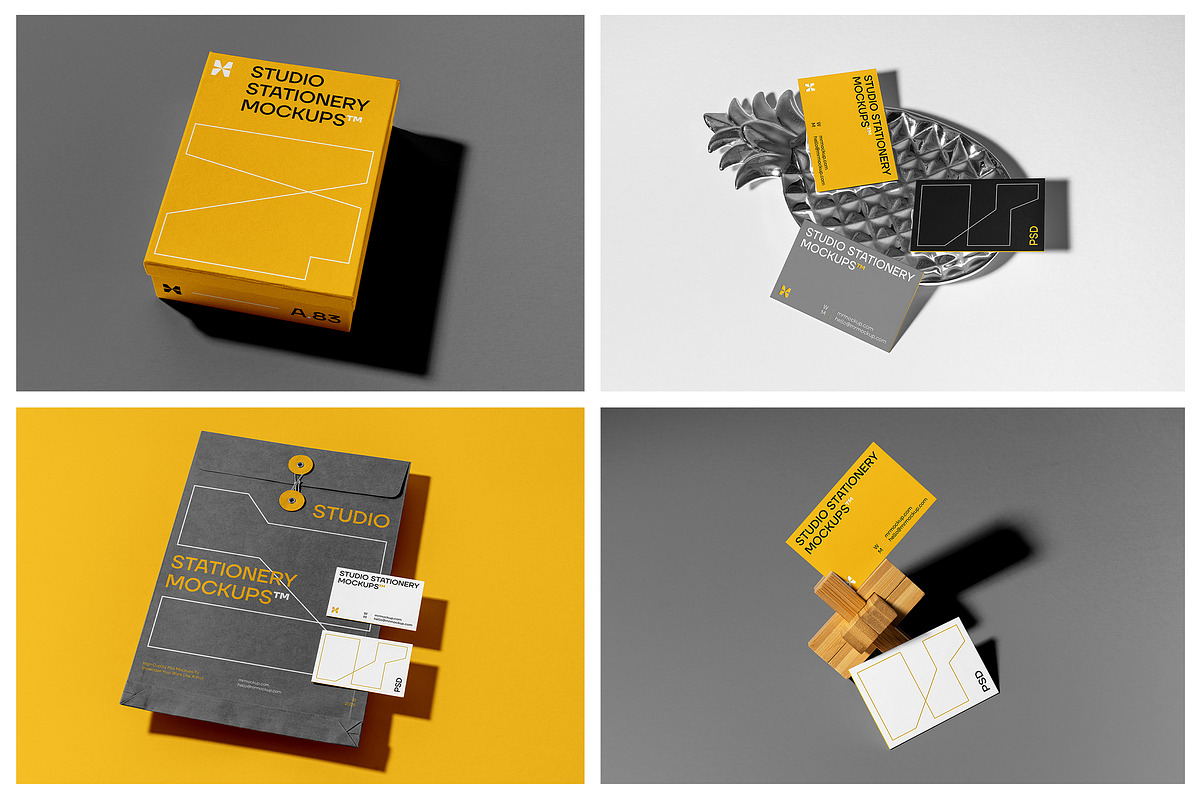 Studio Stationery Mockups, a Mockup by Mr.Mockup™ (Photo 7 of 13)
