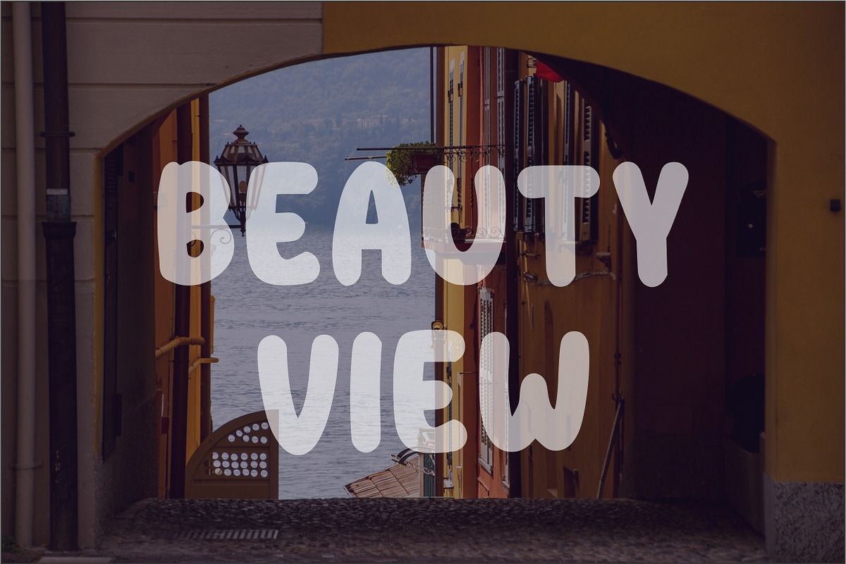 Rainbow, a Sans Serif Font by Limited.studio (Photo 4 of 7)