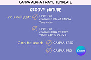 Groovy Nature - Canva Alpha Template, a Templates & Theme by Adalin Shop (Thumbnail 5 of 5)