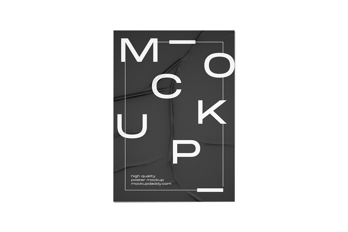 Glued Poster Mockup, a Mockup by Mockupdaddy (Photo 7 of 21)