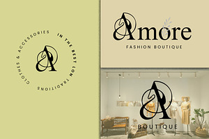 A Letter Logo kit Boutique