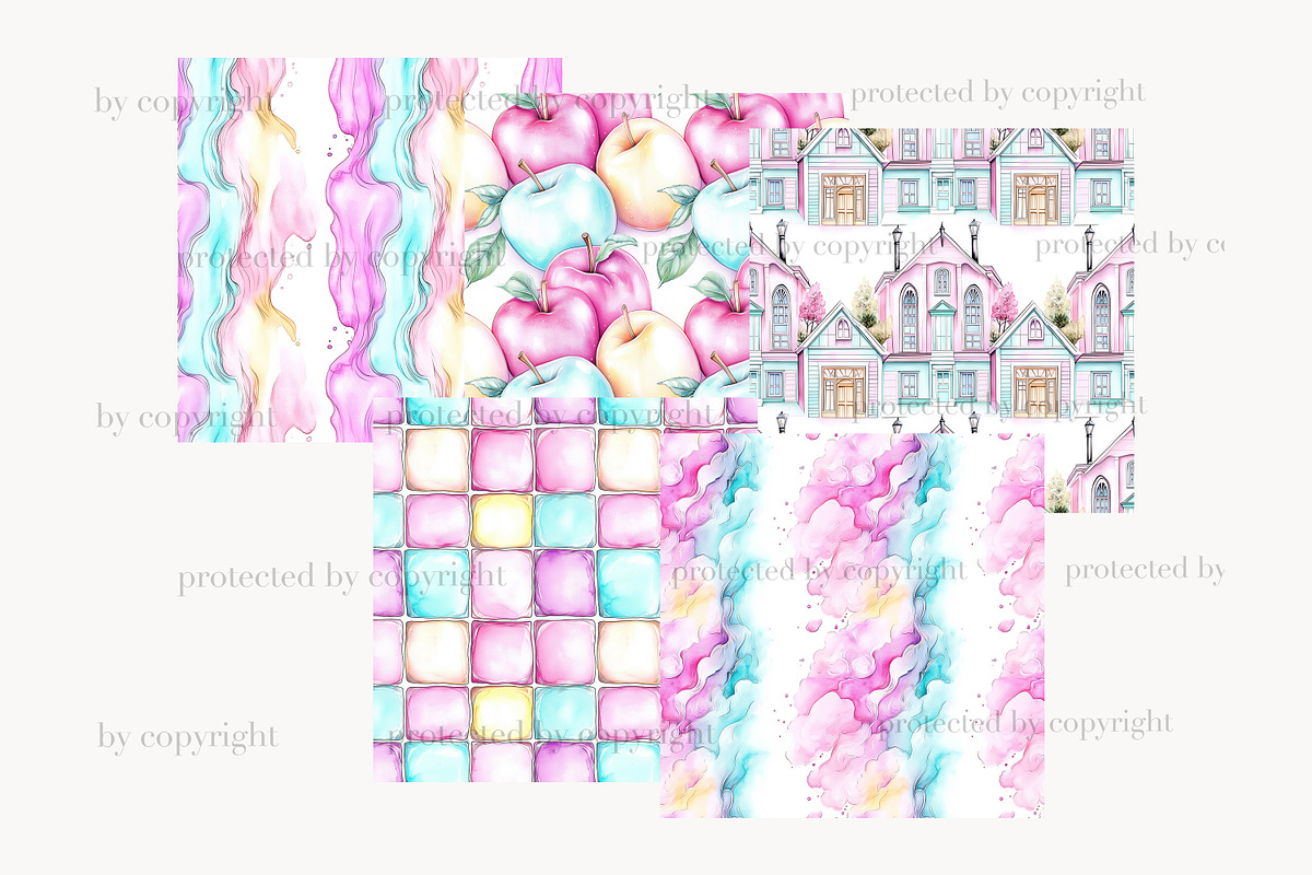 Back to School Seamless Pattern, a Pattern Graphic by GlamArtZhanna (Photo 3 of 4)