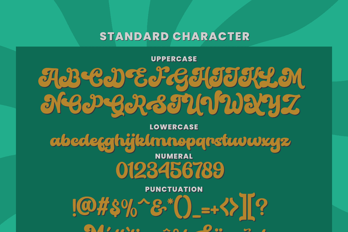 Monthstage, a Script Font by ahweproject (Photo 2 of 11)