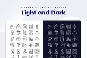 Construction Icons, an Outline Icon by Slidesmash (Thumbnail 3 of 3)
