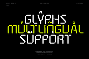 Seona - Futuristic Font, a Sans Serif Font by limitype (Thumbnail 5 of 10)