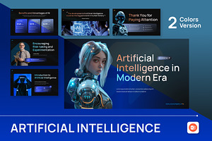 Artificial Intelligence PowerPoint, a Presentation Template by Antstheme