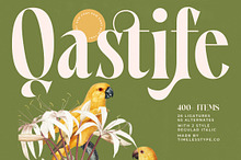 Qastife Elegant Display Serif
