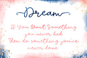 Golden Day Font with Extras & Shapes, a Script Font by Velliniki (Thumbnail 5 of 10)