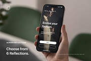 15 Phone 15 Pro In Hand Mockups, an iPhone Mockup by Asylab (Thumbnail 9 of 26)
