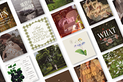 The Romantic Social Media Bundle, a Social Media Template by The Flossy Finch (Thumbnail 21 of 22)