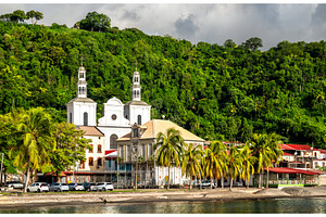 Our Lady of the Assumption Cathedral in Saint Pierre Martinique, an Architecture Photo by Leonid Andronov