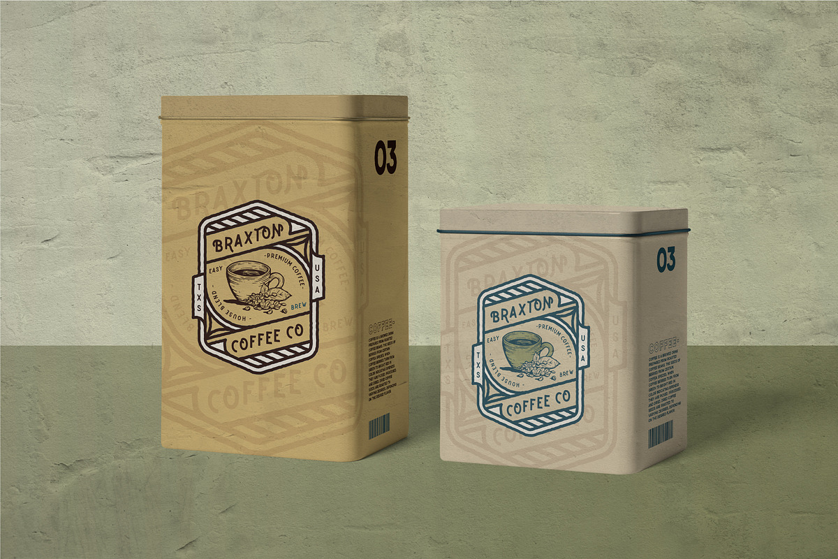 Coffee Label and Logo Pack, a Branding & Logo Template by Wortfice (Photo 6 of 8)