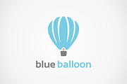 blue balloon, a Branding & Logo Template by Vector (Thumbnail 1 of 4)
