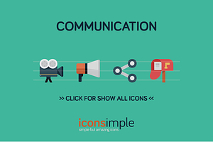 iconsimple: communication