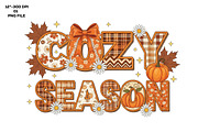 Cozy Season png, Preppy Fall Vibes, an Illustration by CreationArt (Thumbnail 1 of 5)