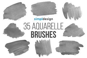 Stamp Aquarelle Brushes