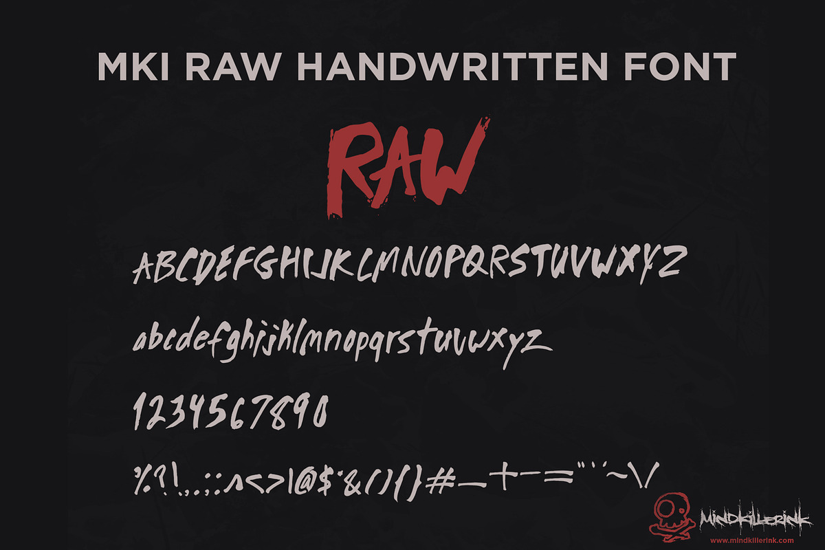 MKI RAW FONT