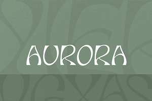 Aurora: Sans-Serif Groovy Font