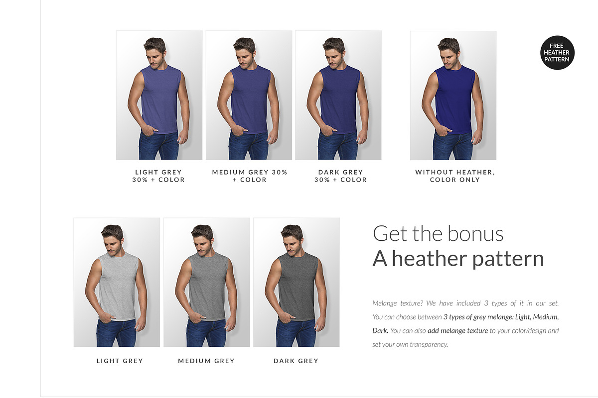 Men Tank Top Mock-ups Set FREE DEMO, a Books & Magazine Mockup by Apparel_Mockups (Photo 15 of 25)
