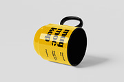 Glossy Mug Mockup, a Packaging Mockup by UFR_GRAPHIC (Thumbnail 4 of 4)
