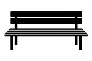 Classic Garden Bench Silhouettes, an Object Graphic by Designs_River (Thumbnail 2 of 3)