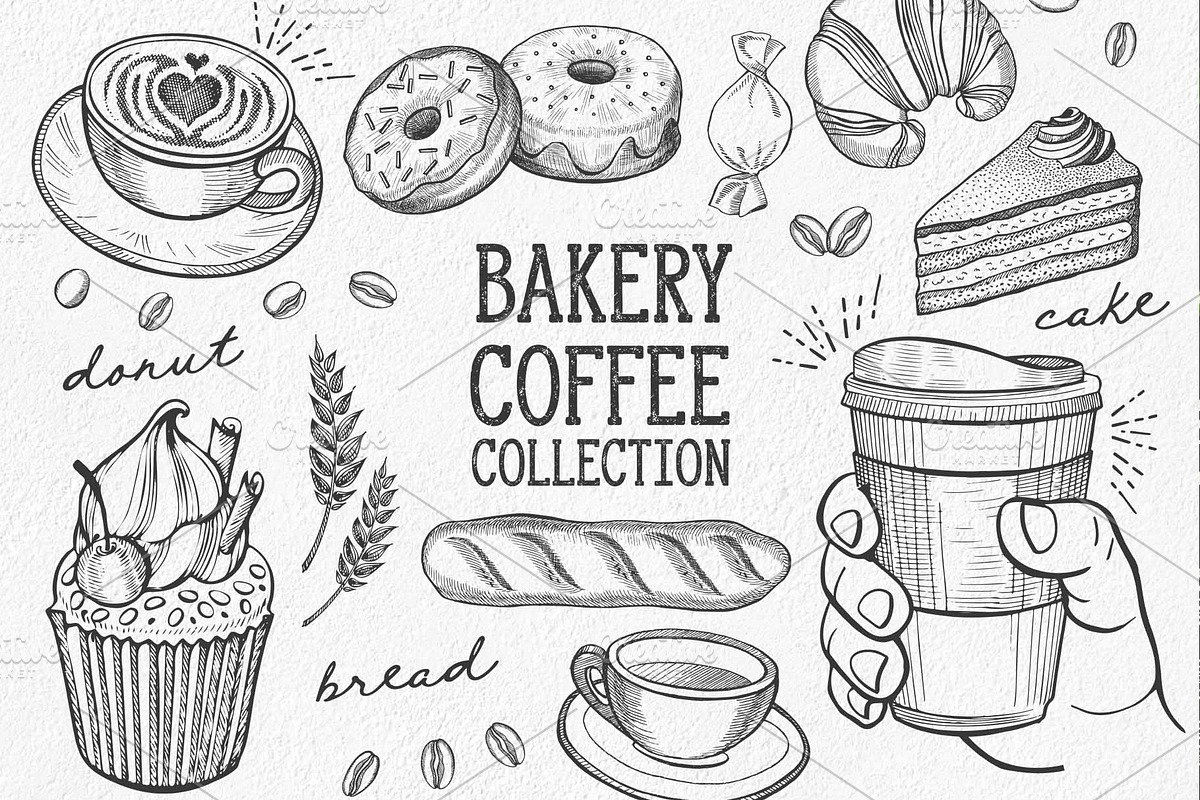 New Food Bundle 75% off, a Food Illustration by BarcelonaShop (Photo 6 of 6)