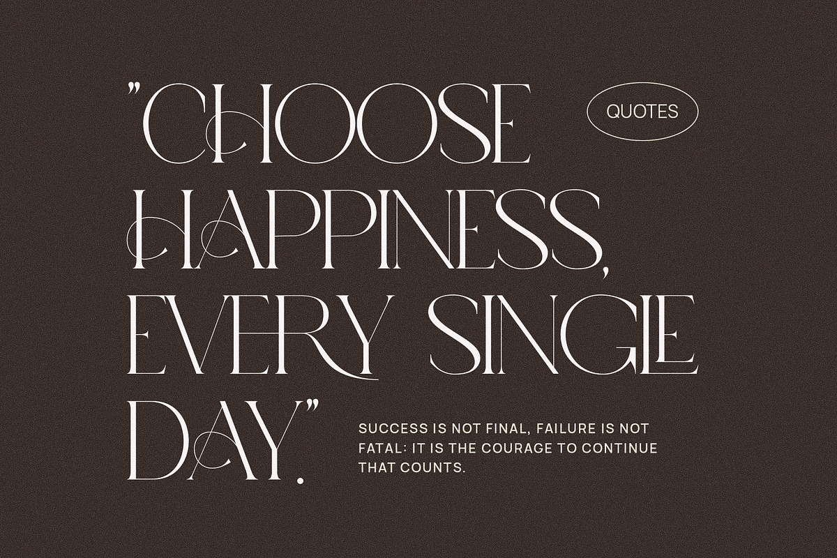 Herqin Elegant Ligature Serif Font, a Serif Font by Perfectype (Photo 5 of 6)