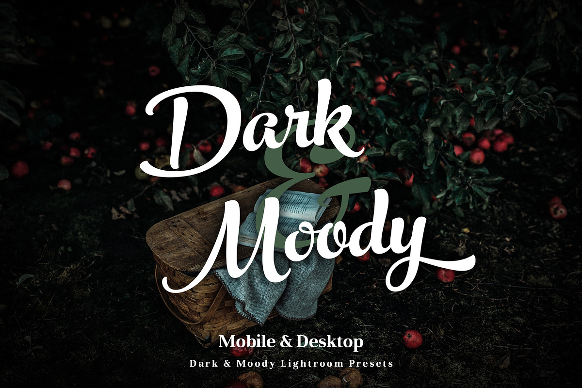Dark & Moody Lightroom Presets