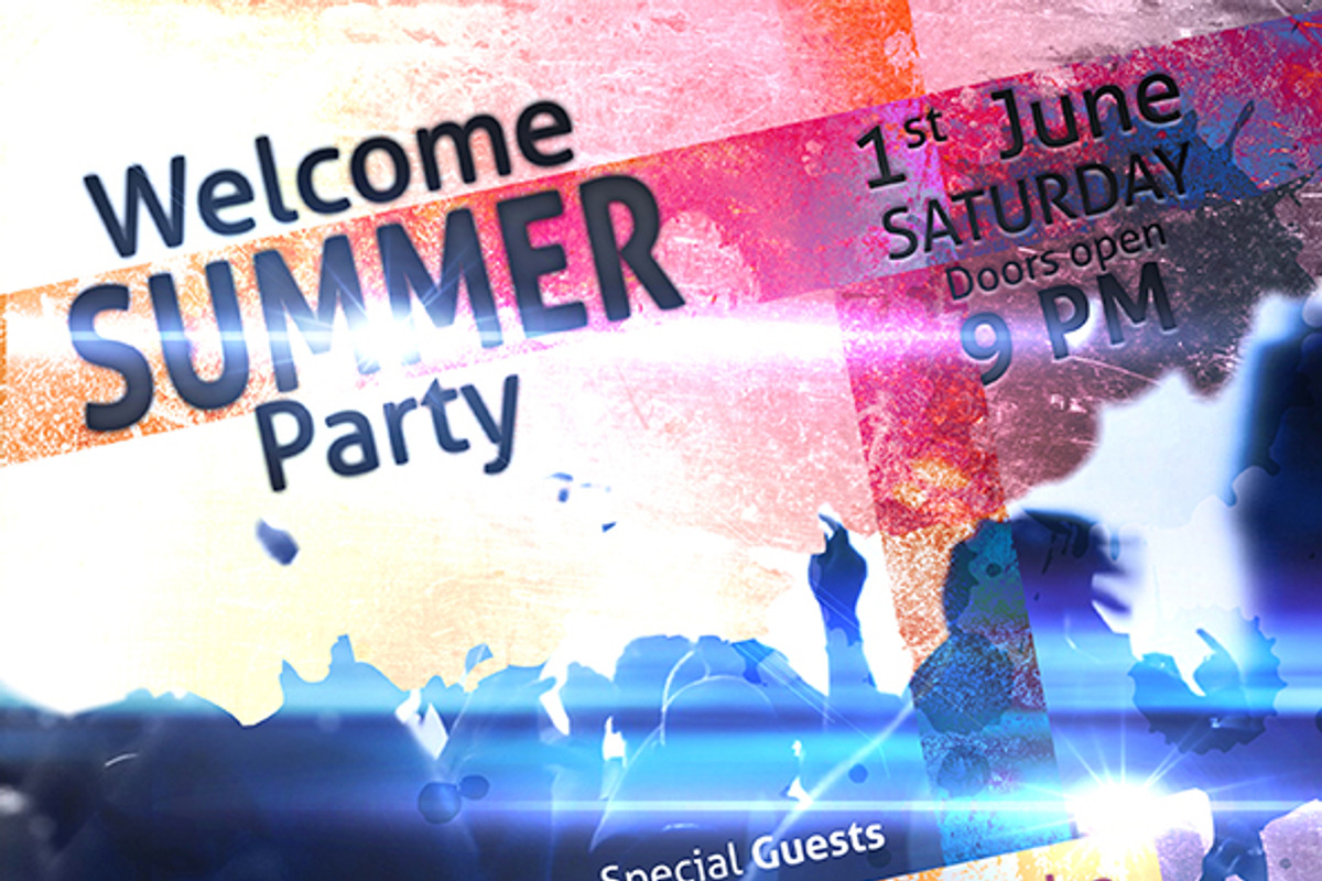 Party Flyer, a Flyer Template by zheksha (Photo 2 of 2)