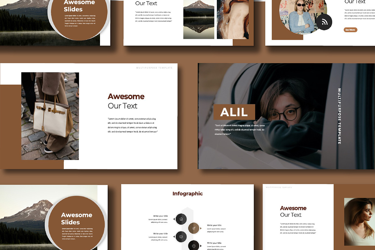 Alil Multipurpose Keynote, a Presentation Template by Overcloud (Photo 1 of 4)