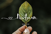 Nocturn, a Script Font by iyhulmonsta (Thumbnail 1 of 6)