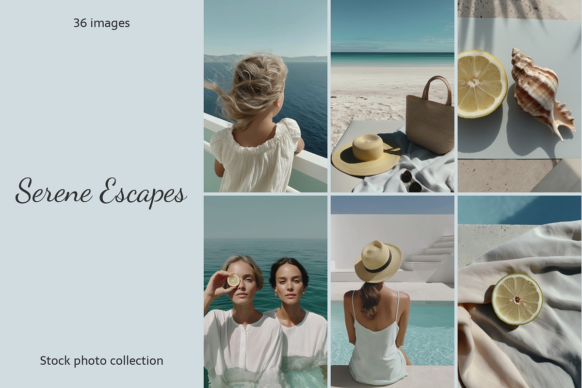Coastal Lifestyle Backgrounds, a Holiday Photo by AI Petr Creative Agency (Photo 1 of 7)