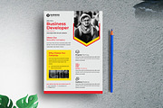 Business Flyer, a Flyer Template by creative-som (Thumbnail 1 of 3)
